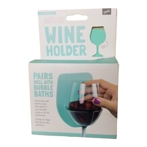 Sipski Silicone Wine Glass Holder For Bath or‎ Shower